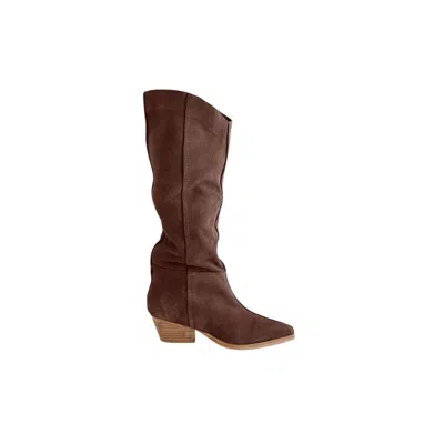 Free People Women's Sway Low Slouch Boot In Fudgesicle In Multi