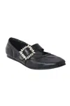 Free People Ursa Gemini Mary Jane Ballet Flat In Black