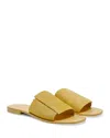Free People Verona Slide Sandal In Oiled Sun