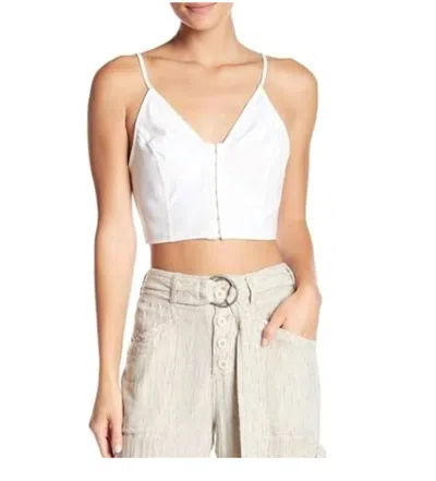 Free People Women's Vest Of All Camisole Top In White