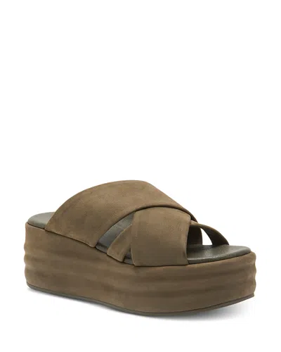 Free People Women's Wanderbay Flatform Sandals In Multi
