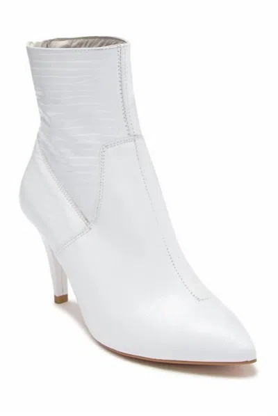 Free People Women's Willa Vegan Leather Ankle Boot In White