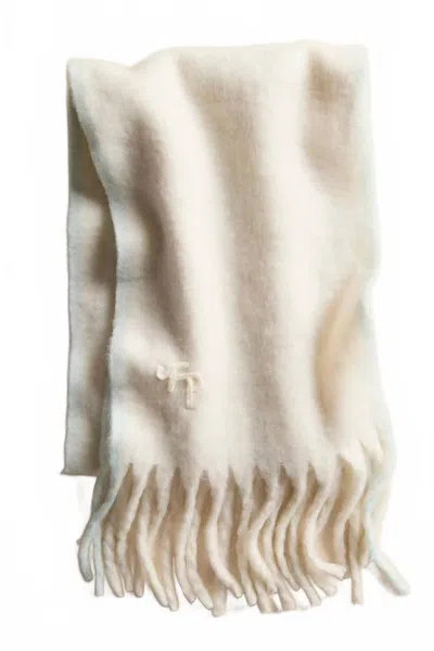 Free People Women's Winter Chill Blanket Scarf In Ivory In Transparent