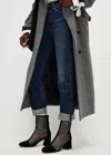 Free People Women's Wisteria Mesh Boots In Black Suede
