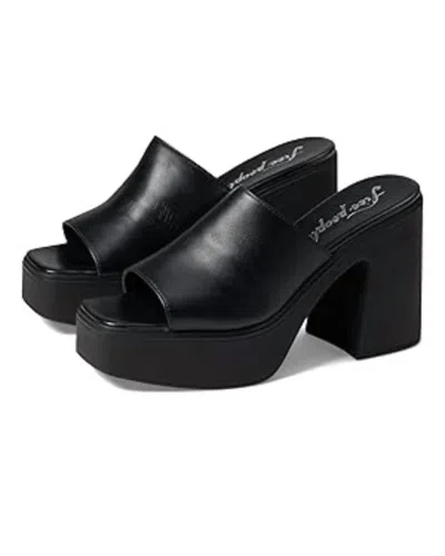 Free People Women's Zoe Platform Heels In Black
