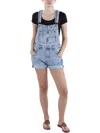 Free People Ziggy Denim Light Wash Shortalls In Multi