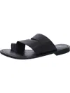 FREE PEOPLE WOMENS LEATHER SLIDE SANDALS
