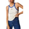 Free People Only One Ringer Stretch Cotton Tank In Multi