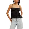 Free People Matilda Camisole In Black