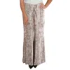 Free People Womens Solid Velvet Wide Leg Pants