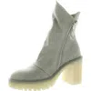 Free People Womens Zipper Mid-calf Boots In Grey