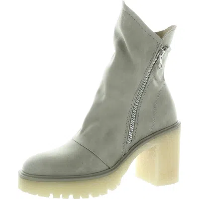 Free People Womens Zipper Mid-calf Boots In Grey
