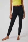 Free People Wonderland Run Legging In Black In Black