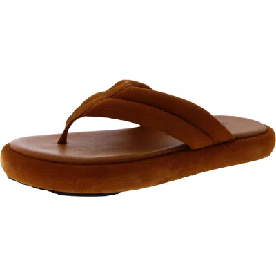 Free People Wonderland Womens Slip On Outdoors Flip-flops In Multi