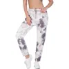 Free People Work It Out Womens Tie-dye Comfy Jogger Pants In Multi