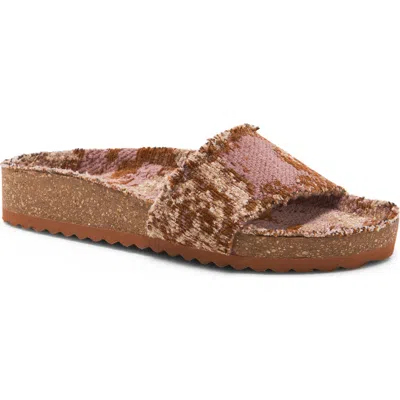 Free People Woven Wonders Slide Sandal In Multi