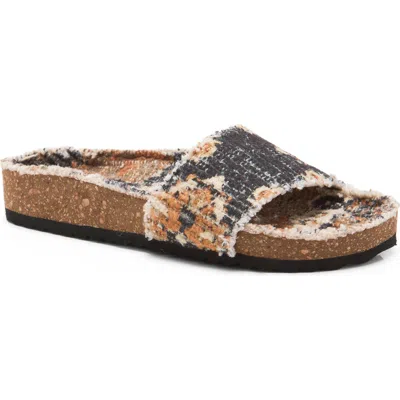 Free People Woven Wonders Slide Sandal In Multi