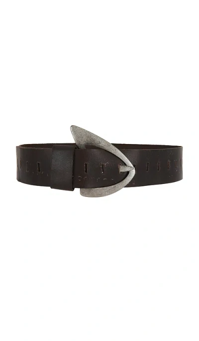 Free People Wtf Denver Hip Belt In Espresso