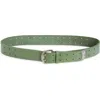Free People Wtf Double Cross Leather Belt