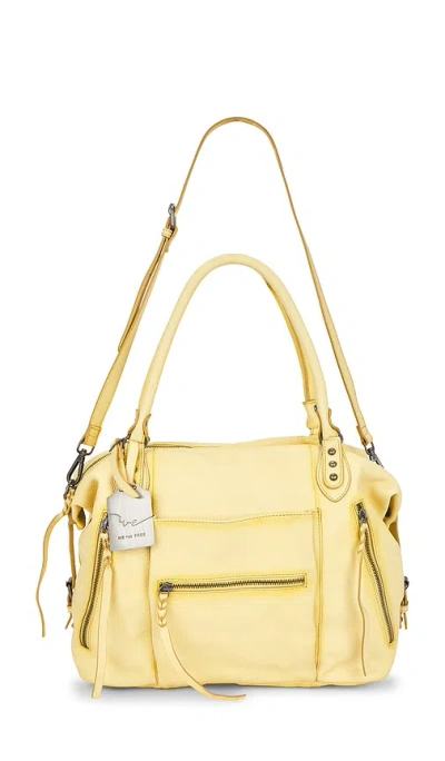 Free People Wtf Emerson Tote Bag In Yellow