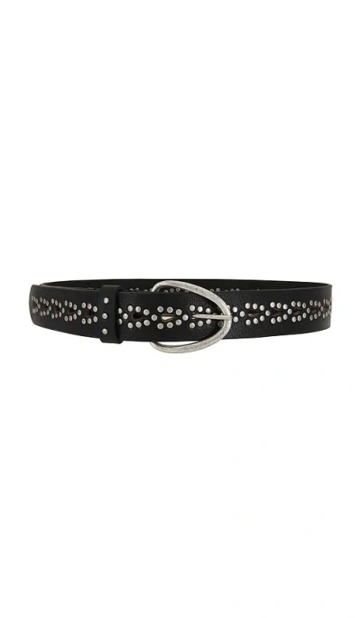 Free People Wtf Preston Stud Belt In Black