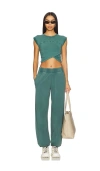 Free People X Fp Movement Hot Shot Crossover Set In Green