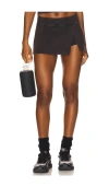 Free People X Fp Movement Hot Shot Mini Skort In Brown