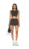 Free People X Fp Movement Hot Shot Skort Set In Black