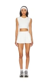 Free People X Fp Movement Hot Shot Skort Set In White