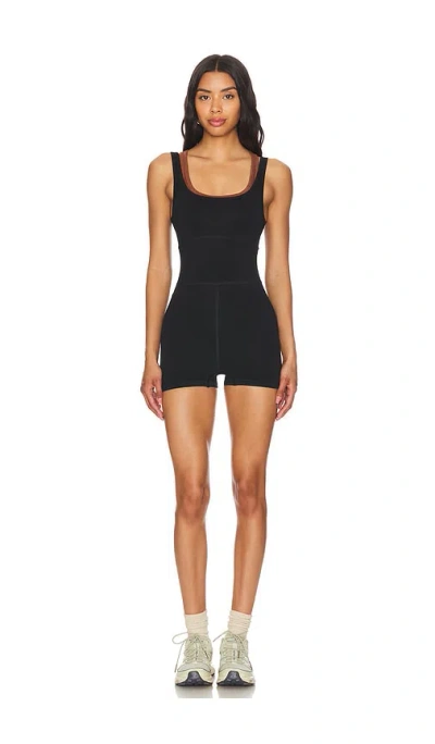 Free People X Fp Movement It Takes Two Runsie In Black