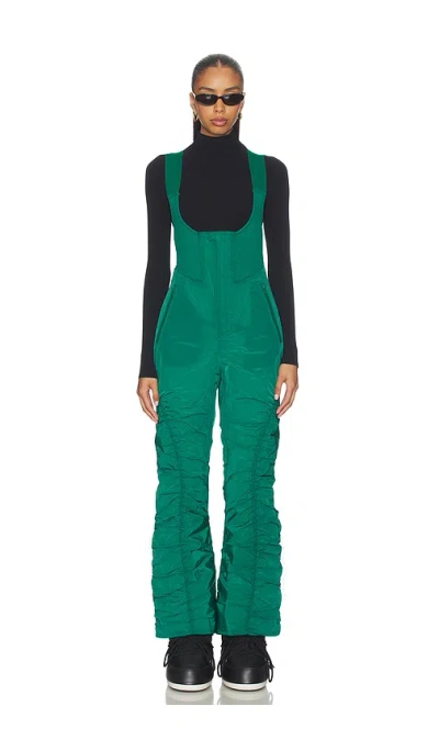Free People X Fp Movement Lift Laugh Love Ski Bib In Green