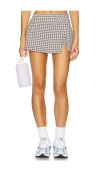 Free People X Fp Movement Printed Hot Shot Mini Skort In Gray