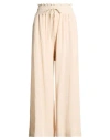 Free People X Fp Movement Woman Pants Ivory Size L Lyocell, Modal, Polyester In Neutral