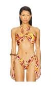 Free People X Free-est Printed Jodie Convertible Bikini Top