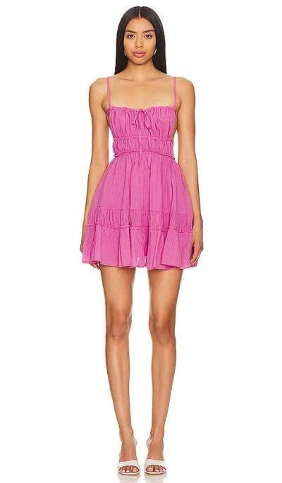 Free People X Free-est Taking Sides Mini Dress In Island Flower