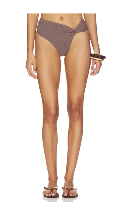 Free People X Free-est Tess High Rise Bikini Bottom In Blue