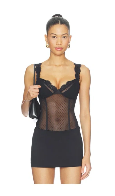 Free People X Intimately Fiona Bodysuit In Black