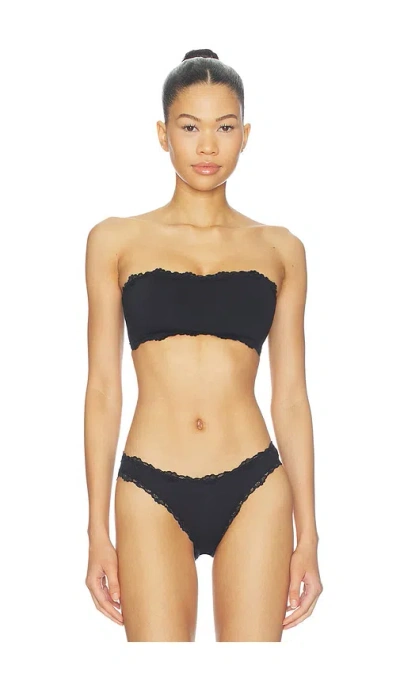 Free People X Intimately Fp Charlie Bandeau In Black