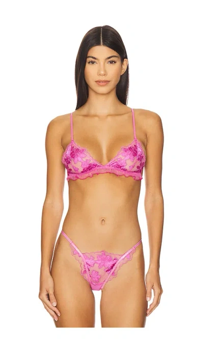 Free People X Intimately Fp Charlotte Bralette In Pink