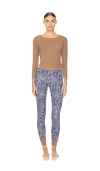 Free People X Intimately Fp Chill Evening Pj Set In Night Sky Combo