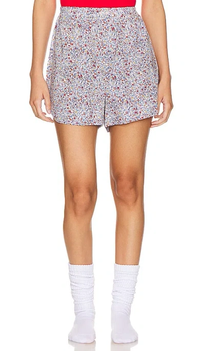 Free People X Intimately Fp Cloud Nine Boxer In Floral Combo