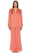 FREE PEOPLE X INTIMATELY FP DREAMY DAYS SOLID PJ SET