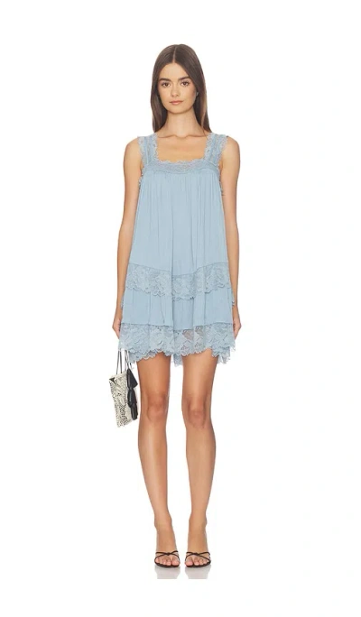 Free People X Intimately Fp Forever Yours Dress In Blue