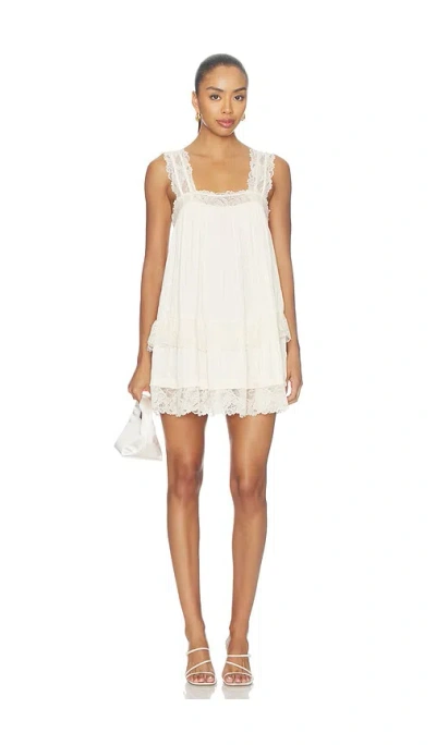 Free People X Intimately Fp Forever Yours Dress In White