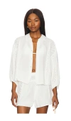 Free People X Intimately Fp Full Bloom Shirt In Ivory