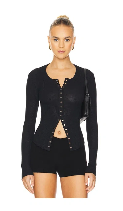 Free People X Intimately Fp Going Places Cardi In 블랙