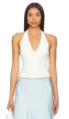 Free People X Intimately Fp Have It All Halter In Ivory