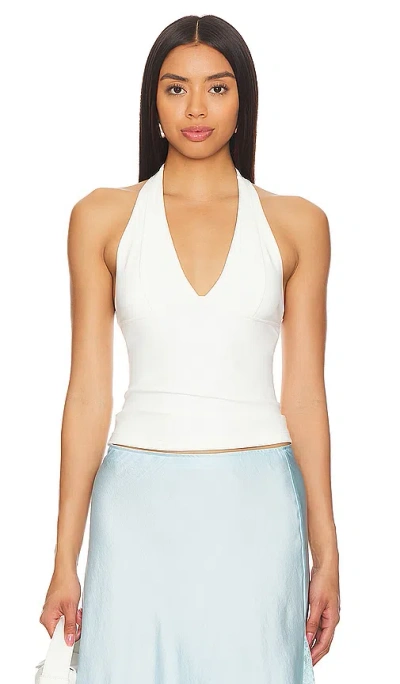 Free People X Intimately Fp Have It All Halter In Ivory