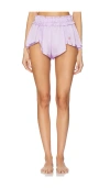 Free People X Intimately Fp Like Honey Pj Short In Orchid Bloom