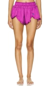 Free People X Intimately Fp Like Honey Pj Short In Vivid Viola